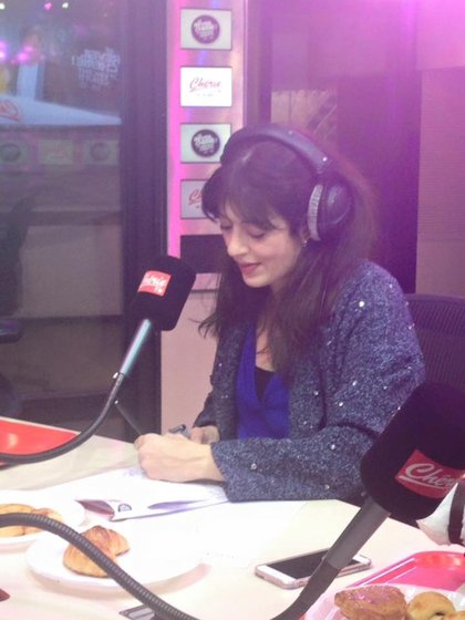 Nolwenn est avec l'équipe du Réveil Chérie