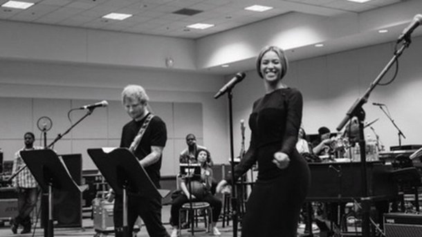 Beyoncé : les coulisses de ses répets avec Ed Sheeran!
