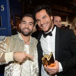 Kendji Girac et Amir - Backstage NRJ Music Awards 2016