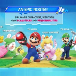 La fuite de Mario + Rabbids Kingdom Battle