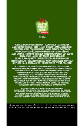 Affiche Festival Juste pour rire 2026