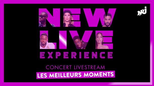 Dadju, Vitaa & Slimane, Gims... Revivez la folle soirée New Live Experience avec NRJ
