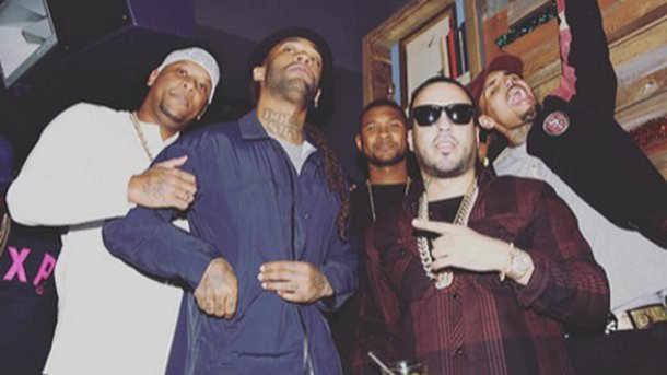 Chris Brown: du beau monde pour écouter son album!
