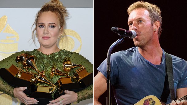 Adele et Coldplay: face à face aux Ivor Novello Awards!