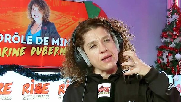 Humour - Karine Dubernet : "je traduis pour ceux qui n’ont pas fait langue de bois en LV1..."