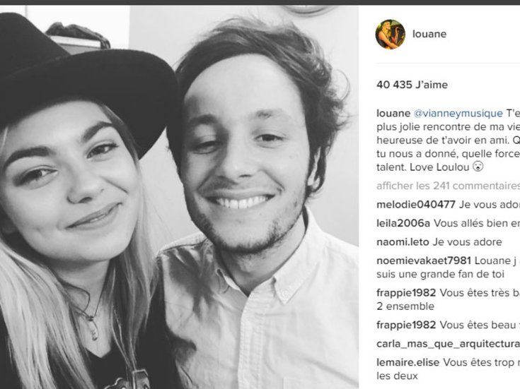 Louane et Vianney