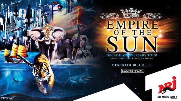 Empire of The Sun en concert au Casino de Paris avec NRJ!