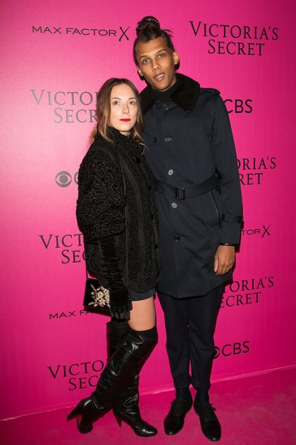 Stromae et Coralie Barbier : total look noir