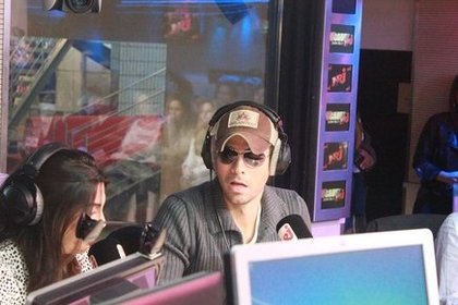 Lundi 3 février 2014 avec Enrique Iglesias