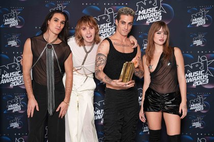 Maneskin - Photocall - NRJ MUSIC AWARDS 2023