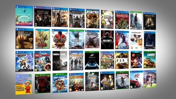 Les meilleures ventes de jeux video : le top 5