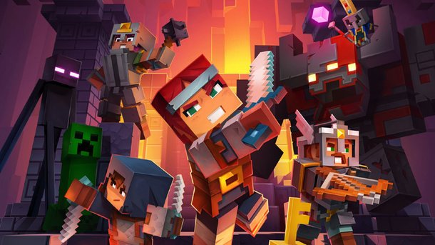 Minecraft: Dungeons : quand la saga cubique passe à l'action