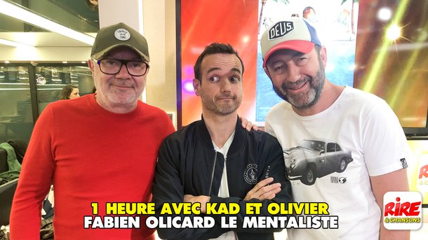 Fabien Olicard, mentaliste, bluffe Kad et Olivier