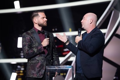 Keen'V et Cauet - Cérémonie des NRJ Music Awards Paris Edition