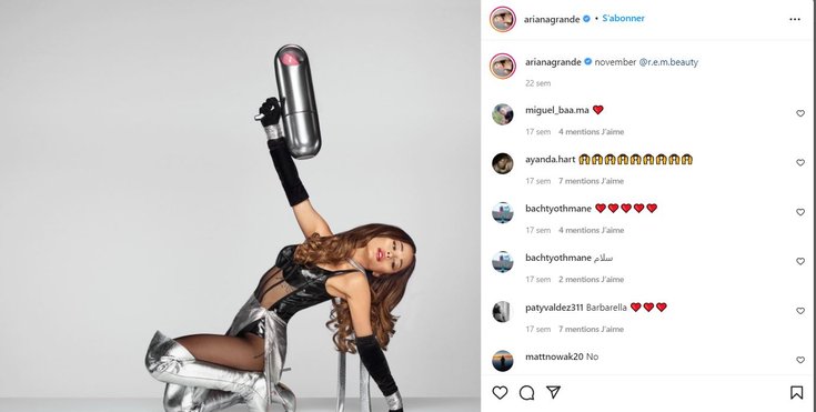 Ariana Grande-Instagram