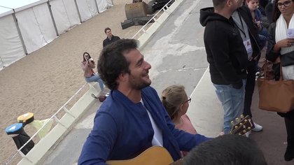 Amir en live sur la croisette
