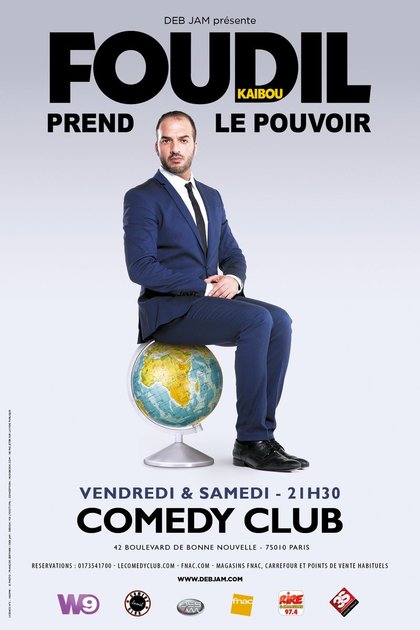 Foudil Kaibou - Comedy Club - vendredi et samedi - affiche