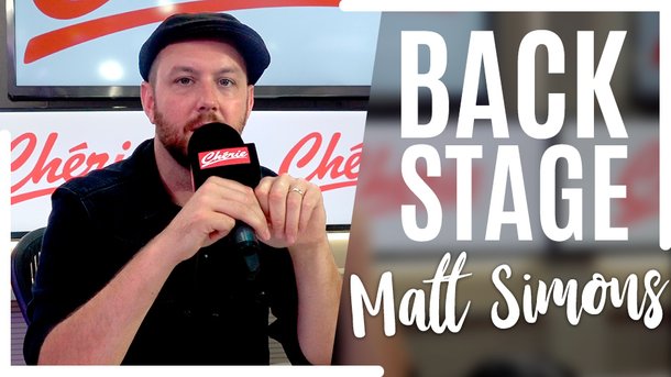 L’interview Backstage de Matt Simons