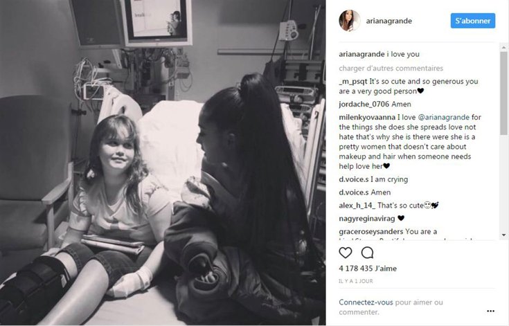 Ariana Grande - Instagram - i love you