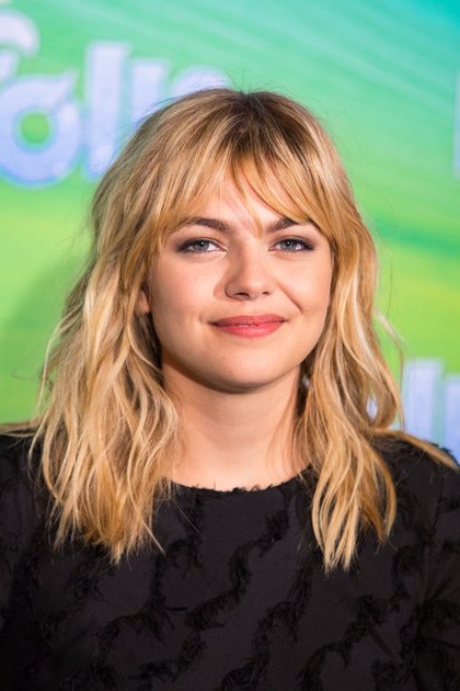 Louane à l'avant-première du film Les Trolls