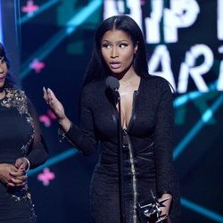 Nicki Minaj et sa mère lors de la cérémonie des Bet Awards 2015
