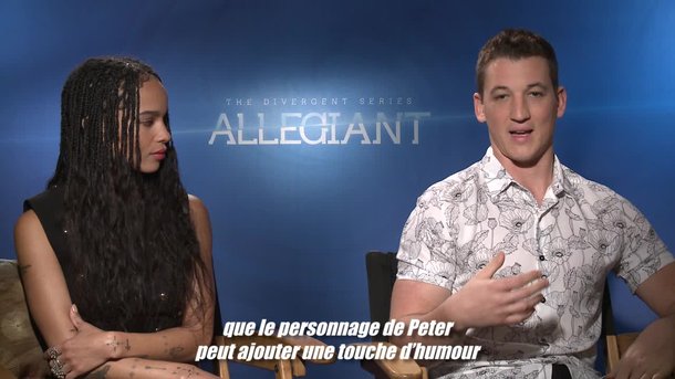 Zoë Kravitz : «Miles est un très bon danseur !»