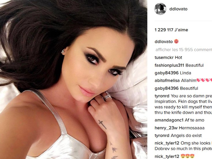 Demi Lovato sur Instagram