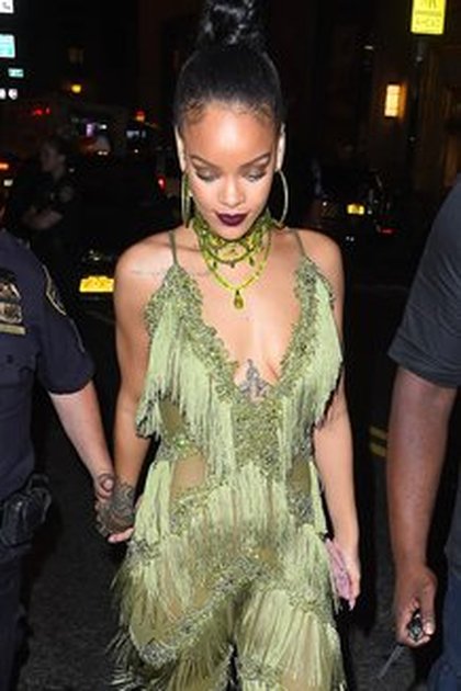 Rihanna après la cérémonie des VMAs 2016