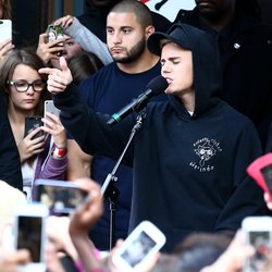 Justin Bieber chez NRJ