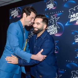 Mika et Kendji Girac - Coulisses des NRJ Music Awards 2023