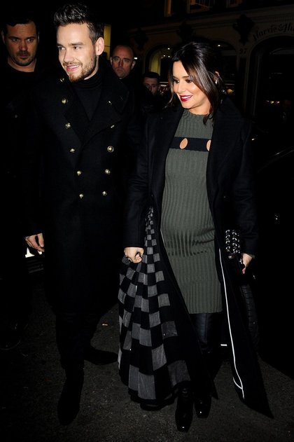 Liam Payne et sa femme Cheryl Fernandez Versini enceinte à Londres