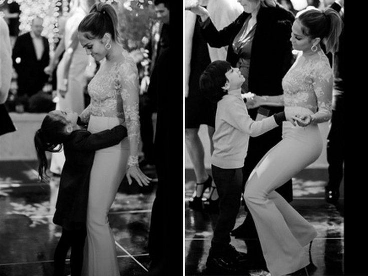 Jennifer Lopez et ses enfants
