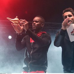 NRJ Music Tour Marseille - Black M et Guillaume Pley
