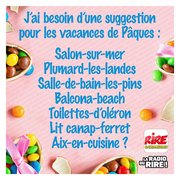 Vacances de Pâques : on va où ?
