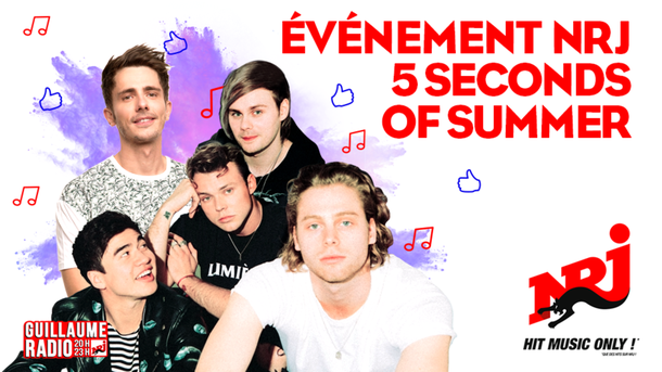 5 Seconds Of Summer: Guillaume Radio vous offre votre rencontre avec le groupe !