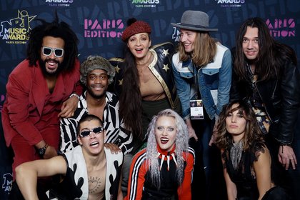 Catherine Ringer et son groupe - Photocall NRJ Music Awards Paris Edition
