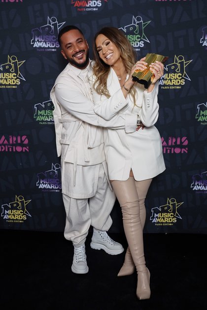 Vitaa & Slimane - Photocall NRJ Music Awards Paris Edition