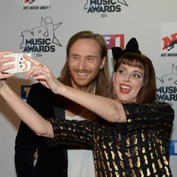 Frédérique Bel et David Guetta