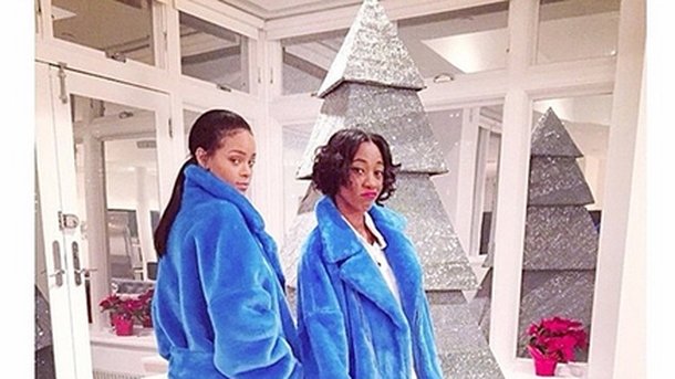 Rihanna : un sapin en diamants !
