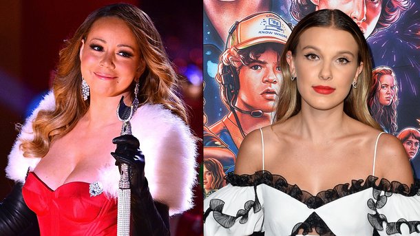 Bientôt un duo avec Mariah Carey et Millie Bobby Brown ?