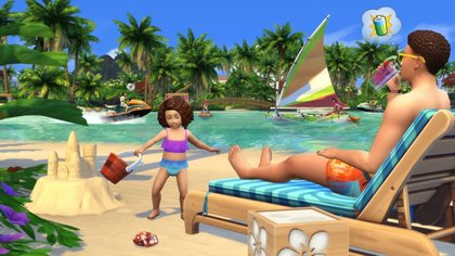 Les Sims 4 Îles Paradisiaques