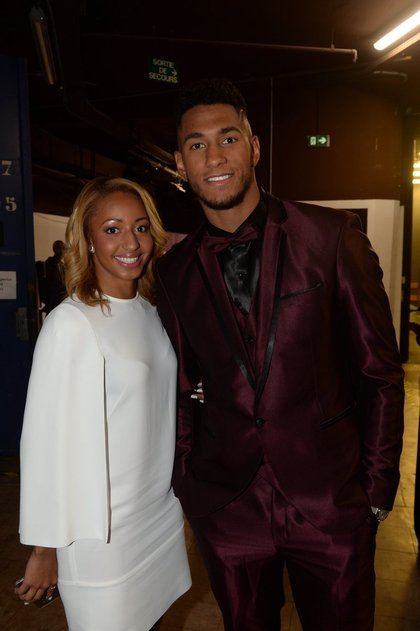 Tony Yoka et Estelle Mossely - Backstage NRJ Music Awards 2016
