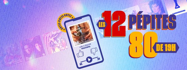 Les 12 Pépites 80 - Grille