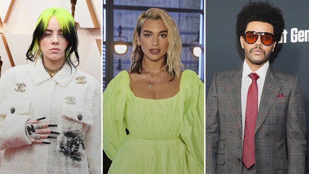 Billie Eilish, Dua Lipa, The Weeknd sacrés aux «Brit Awards 2021»