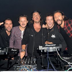 NRJ DJ Awards 2015 - Axwell /\ Ingrosso, Joachim Garraud, Bob Sinclar et Martin Solveig