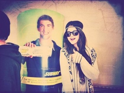 Selena Gomez: Regardez qui j'ai rencontré au Subway..
