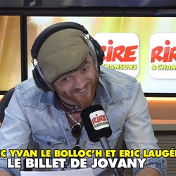 Photo - Jovany parle de la pièce "Vive Bouchon !"... à sa façon - 1 heure avec Yvan Le Bolloc’h et Eric Laugérias