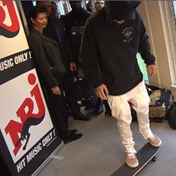 Justin Bieber chez NRJ : les photos des coulisses!