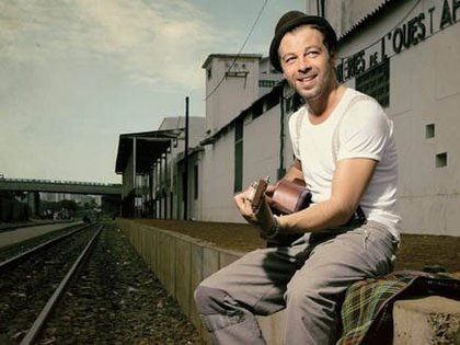 Christophe Maé en showcase à Paris 