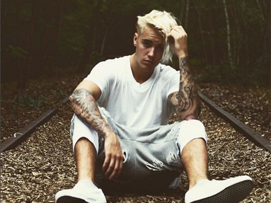 Justin Bieber s'offre une balade en fôret